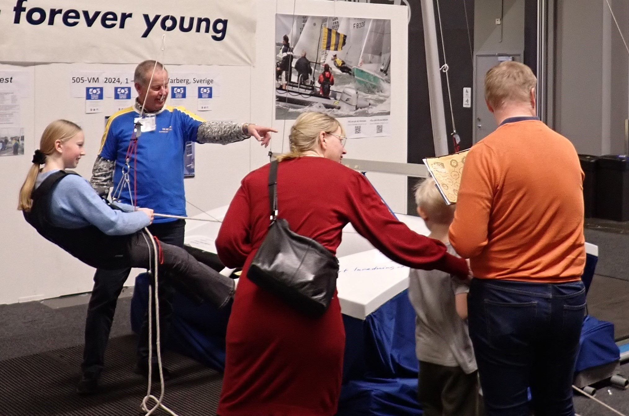 5.Trapetsriggen lockar