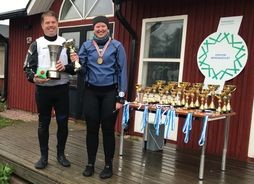 Vinnarna Rosemarie Hartman-Tuomas Laurila